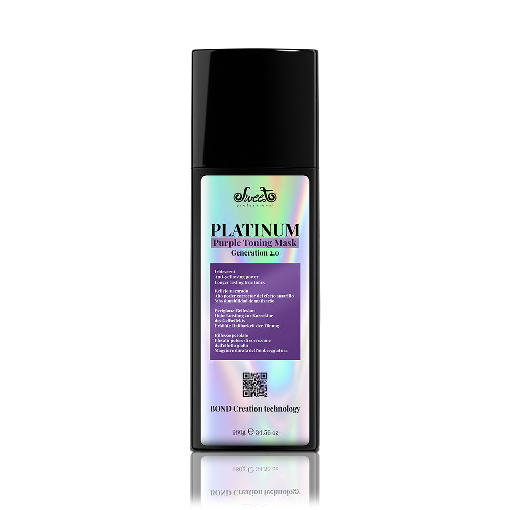 Mascarilla tonificante morada platino - 980 g / 34,5 oz