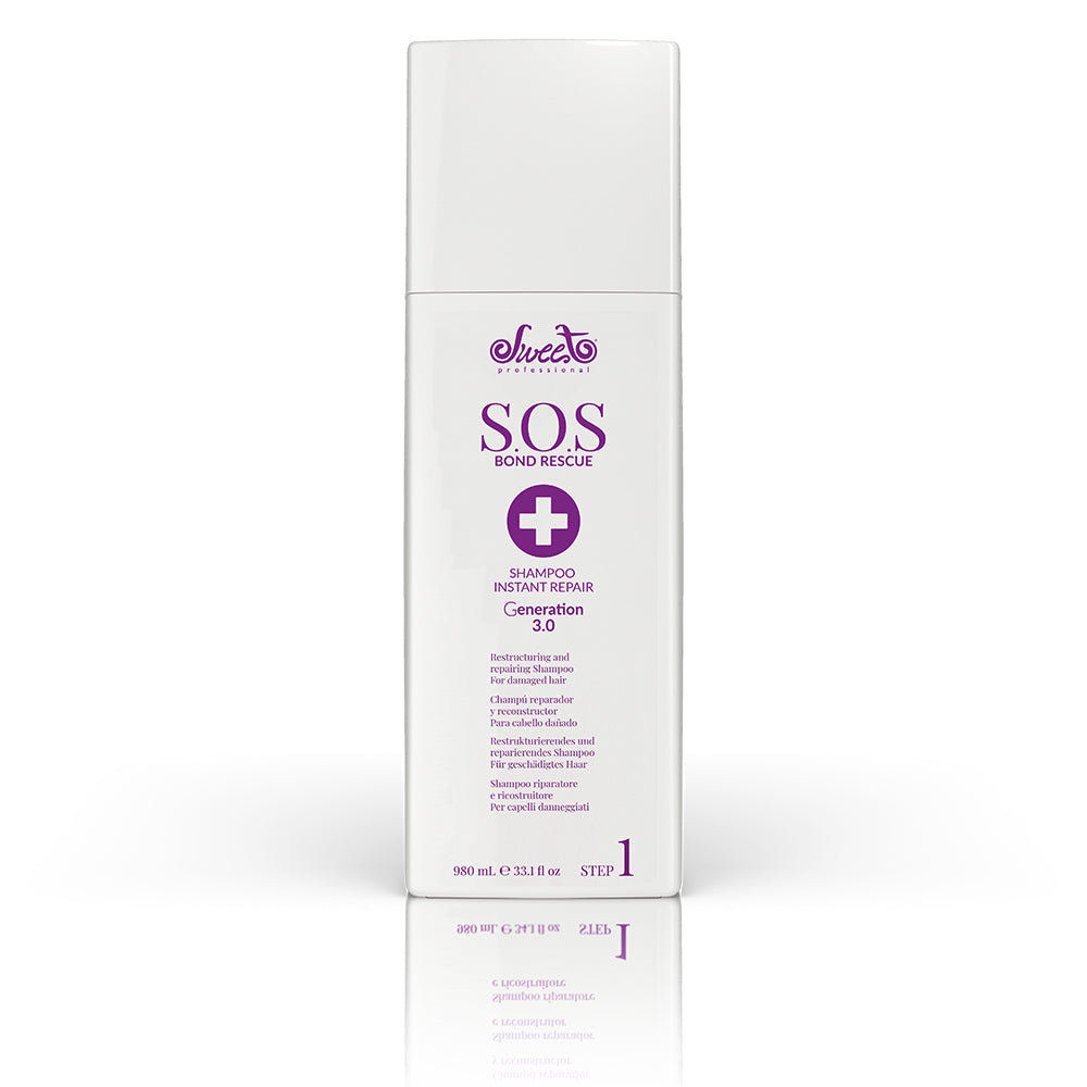 SOS Shampoo Instant Repair 3.0 - 980ml / 34,5 OZ